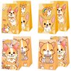 ARHAVI 12Pcs Corgi Party Favor Gift Bags for Corgi Birthday Party Decorations Supplies