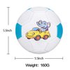 Wisdom Leaves Mini Soccer Ball for Baby/Toddlers,Small Soccer Balls Size 1.5,Baby Toy Balls for Indoor and Outdoor Play Games,Soft and Lightweight（160g）