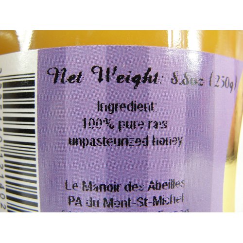Manoir des Abeilles · Lavender honey, glass jar · 250g (8.8 oz)