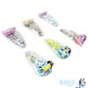 LUV HER Bluey Hair Accessories For Girls, 6pc Cute Hair Clips with Favorite Bluey Character Charms, Magical Confetti Hair Clips, Ages 3+