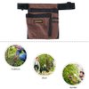 JOINDO Tool Pouch Belt, Utility Belt Bag with 5 Pockets, Tool Apron Pouch, Garden Tool belt for Men Women Carpenters Electricians Mechanics