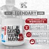 5% Nutrition Rich Piana AllDayYouMay BCAA Powder | Premium Intra & Post Workout Amino Acids, Hydration, Endurance, Muscle Recovery, Joint & Liver Support | 15.3 oz, 30 Servings (Lemon Lime)