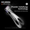 MR.GREEN Nail Clippers Wide Jaw Opening Stainless Steel Fingernail Clipper Thick Hard Toenail Cutter Manicure Scissors Tools (Nail Clipper (Medium)+Nail File)