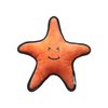 Beco Starfish Friend Soft Squeaker Dog Toy Made with Recycled Materials, Double Stitched & Layered, Medium for All Dog & Puppy Sizes