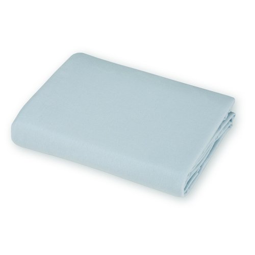 American Baby Company Fitted Pack N Play Playard Sheet 27" x 39", Soft Breathable Neutral 100% Cotton Jersey Pack and Play Sheet, Blue, for Boys and Girls, Fits Most Mini Crib Mattresses