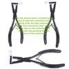 Tape in Hair Extensions Pliers Hair Sealing Pliers Flat Surface Professional Hair Extension Tool Kit for Hair Extensions Tape Tabs
