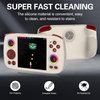 SKRVGOJFG Silicone Case for RG Cube, Anti-Slip, Shock Proof, Soft Protective Case for Anbernic RG Cube Handheld Game Console with Lanyard - White