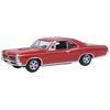 Oxford Diecast 1966 Pontiac GTO Montero Red 1/87 (HO) Scale Diecast Model Car 87PG66002