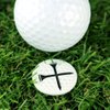 Myartte Creative Golf ball marker Soft Enamel Golf Markers 24.4MM Assorted 5 Pcs (Golf club)