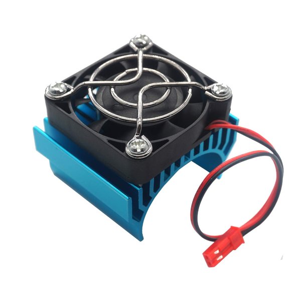 Vgoohobby RC Motor Heat Sink Heatsink with 5V Cooling Fan,550 540 Size Electric Engine Heatsink Compatible with Traxxas Tamiya HSP HPI Wltoys Himoto RC 1/10 Car Truck
