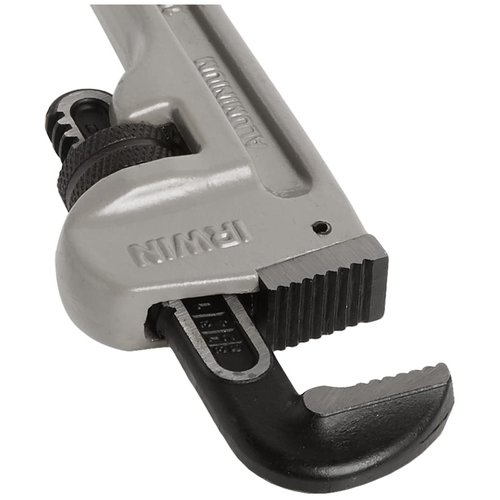 IRWIN VISE-GRIP Tools Cast Aluminum Pipe Wrench, 1-1/2-Inch Jaw Capacity, 10-Inch (2074110)