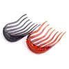 2Pcs Ponytail Bump it UP Hair Styling Insert Comb Fluffy Hair Comb (1Black+1Coffee)