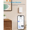 meross Smart Thermostat for Electric Baseboard and in-Wall Heaters Work with Apple Home, Alexa, Google Home and SmartThings, with Voice & Remote Control, Power Monitor, Easy Setup, Energy Saving