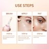 Hocossy Liquid Highlighter Natural Glow For Face & Body, Waterproof Moisturizing Light Liquid Luminizer For Long Lasting Shimmer, Contour Highlighter Stick Easy to Apply with Cushion Applicator (#3 Rose gold)