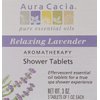 Aura Cacia Aromatherapy Shower Tablets, Relaxing Lavender 3 ea