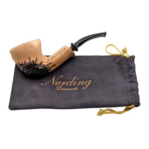 Erik Nording Freehand Rustic Signature Briar Pipe