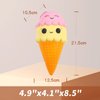 Anboor 9.1 Inches Squishies Jumbo Slow Rising Kawaii Cute Squishies Ice Cream Cone Cake Scented of Decompression Toys Stress Relief Kid's Toys