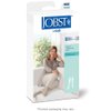 BSN Medical/Jobst-120249 JOBST soSoft, Knee High Compression Socks, Ribbed, 8-15 mmHg, Sand, SM,1pair
