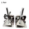2PCS of Screen Printing Clamps Screen Frame Butterfly Hinge Clamp for Silk Screen Printing Frame Machine,for Fixing Screen Printing Mesh,Screen Printing Press DIY Tool Include 4 Screws