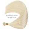 WENNALIFE U Tip Hair Extensions Human Hair, 50g 50s 20 Inch Platinum Blonde Remy Hair Extensions K Tip Hair Extension Real Human Hair Invisible Straight Keratin Hair Extensions