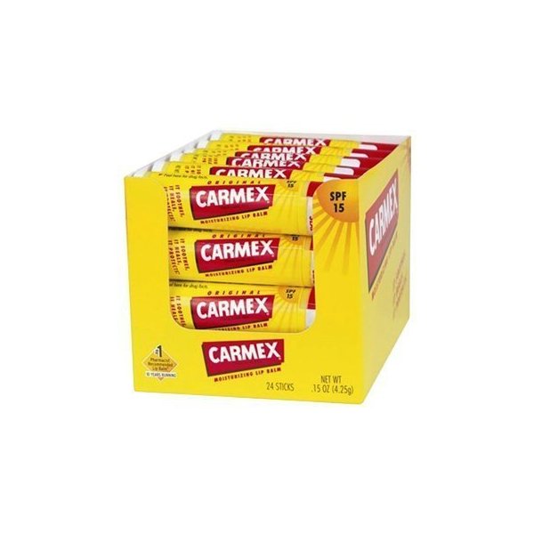 .15OZ Carmex Lip Balm, Pack of 24