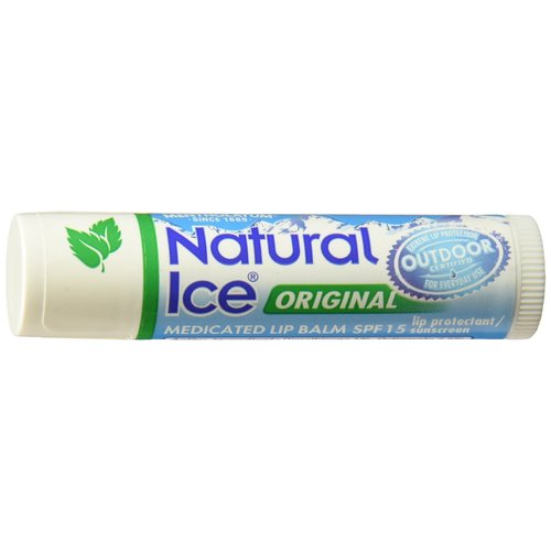 Mentholatum Natural Ice Lip Balm Original SPF 15 1 Each