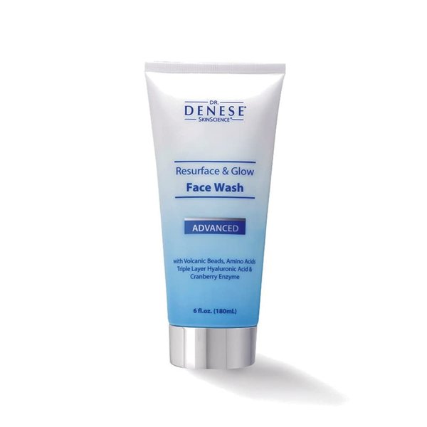 Dr. Denese Resurface & Glow Advanced Face Wash- luxurious face wash provides a spa like cleansing experience that reveals soft & nourished skin-6oz