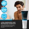 Blu42 Revitalizing Face Scrub for Men | Daily Exfoliating Face Cleanser | Activated Charcoal & Orange Peel | 4oz