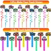 PLOUGVI 232 PCS Party Favors for Monster Truck Birthday Decorations Supplies Monster Truck Party Stuff for Party Goodie Bag Stuffer Pinata Filler Gifts