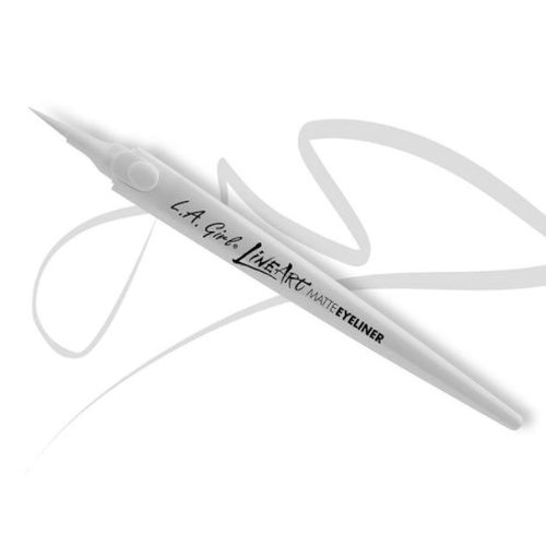 L.A. Girl Line Art Matte Eyeliner, Pure White GLE715