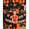 Halloween Balloons Black and Orange Balloons, 50Pcs Orange and Black Halloween Latex Balloons12 Inch Black Orange Confetti Balloons for Halloween, Birthday, Graduation, Black Orange Party Decorations