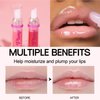 Yeuxtty Lip Plumper Gloss,Natural Spicy Lip Plumping Booster Moisturizing Hydrating Lip Plumping Oil and Lip Care Serum for Women Girls(#4)