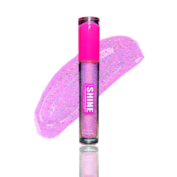 Shop Stunner Shades | Stunn Shine, Glittery Holographic Lip Gloss For A Sparkly Finish, Infused With Coconut Oil, Vegan & Cruelty-free, (Glittery Chocolate, 0.15 Fl Oz)