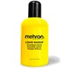 Mehron Makeup Liquid Makeup | Face Paint and Body Paint 4.5 oz (133 ml) (Yellow)