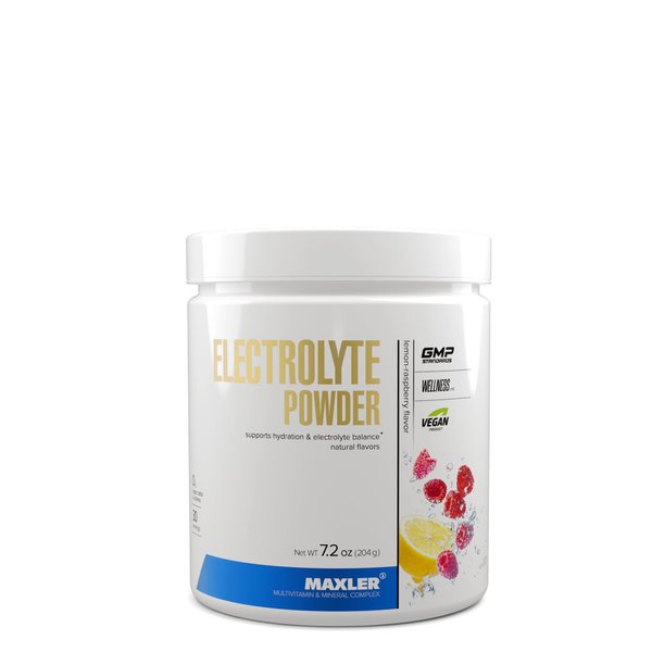 Maxler Electrolyte Powder - Hydration Powder Electrolyte Drink Mix with Trace Mineral Complex - Keto Electrolytes Powder with Natural Flavors and Sweeteners - 30 Servings - Lemon-Raspberry