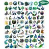 Generic 100PCS Peacock Temporary Tattoos - 100PCS Diwali Indian Blue Themed Stickers for Kids Birthday Party Supplies, Decorations, Favors, and Prizes - Cute Gifts for Boys and Girls