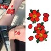 PUSNMI Japanese Traditional Tattoo Old School Stickers for Men Women Japan Cherry Blossoms Wind Chimes Lucky Charm forArm Leg Neck for Festival Club