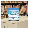 Bright Air 900090 Solid Air Freshener and Odor Eliminator, Cool and Clean Scent, Blue, 14 Ounces
