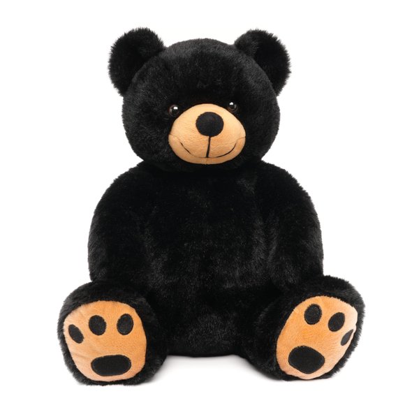 WEIGEDU Black Teddy Bear Stuffed Animals Plush Toys, Stuffed Black Bear, Teddy Bear Plush Toys for Boy Girl Kids Birthday
