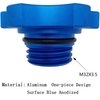 kweiny Engine Oil Filler Cap Aluminum Compatible with Chrysler Dodge Jeep Ram Mitsubishi Mini 1993-2020