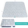 Splat Mat 2 Pack for Under High Chair & Arts & Crafts & Eating Mess, Waterproof Baby Playtime Anti-Slip Mat for Floor or Table, Reusable & Portable Splash Mat 42” ×46”