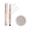 Caunmy Highlight Eye Shadow Sticks, Color Shifting Shimmer Eyeshadow Pencils Set, Waterproof With No Creasing (Set 1)