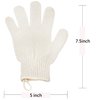 Exfoliating Glove - Body Scrub for Smooth and Soft Skin - Body Exfoliator for Ingrown Hair Dead Skin Remover and Itchy and Flaky Skin - Scrubber Shower Accessories for Women and Men 1 Pair Glove