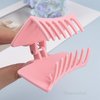 Framendino, 6 Pack Sublimation Hair Claw Clip Blanks Non Slip Hair Clips for DIY Hair Clips Rectangle 6 Colors