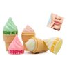 DEALPLUSDEAL Italia Deluxe Scoop Me Up Lip Balm 4 Pcs Set Sweet Ice Cream Flavors Hydrating Moisturizing Anti Crack Effect Lip Care Scoop Me Up 4