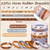 Winrayk 110Pcs Horse Birthday Party Favors Supplies Non-Woven Gift Bags Horse Figurine Make Your Own Stickers Horse Gifts Toys Kids Western Cowboy Cowgirl Animal Horse Birthday Party Supplies Decor