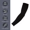 Aqua X ARM Sleeves for Men and Women Sun Protective Skin UV Cut Flexible & Durable (White 2 + Black 1 (3 Pairs))