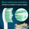 Aoremon Toothbrush Replacement Heads for Sonicare E-Series: Replacement Brush Heads for Philips Sonicare Essence Xtreme Elite Advance CleanCare Sonicare Screw-On Electric Toothbrush Handles,5 Count