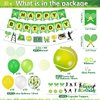 Tennis Party Decorations, Includes Tennis Happy Birthday Banner, Tennis Balloons, Cupcake Toppers, Tennis Party Supplies for Men Women Kids Sports Theme Birthday Party Tennis Ball Party