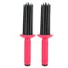 Hair Curling Roll Comb 2ps, Hair Curler,Hair Fluffy Curling Comb Hair Comb Hair Straightening Irons Curling For Straighteners Wand Hairstyling Tools
